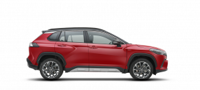 COROLLA CROSS 1.8 GR-S HEV<br> Emotional Red 2 / Attitude Black Mica