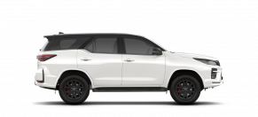 FORTUNER GR-S 4X4 AT <br>Platinum White Pearl Mica / Attitude Black Mica