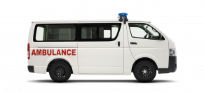 HIACE AMBULANCE<br> White 1