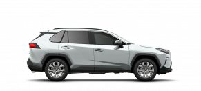 RAV4 2.5L XLE HEV CVT<br> Silver Metallic
