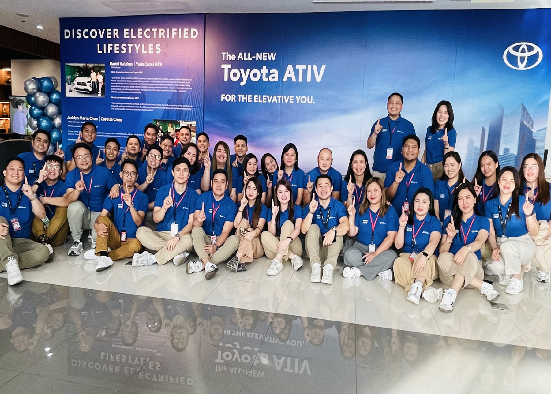 Toyota Marilao successfully held the HEV Fest Kick-Off on October 18, followed by the HEV showcase from October 20 to 23, and culminating in the official dealer launch of the newest Toyota Ativ from October 24 to 25.